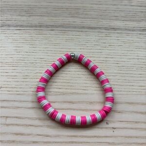 Pink and White Kids Bracelet